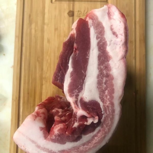 Pancetta a fette di Suino